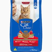 Ração CAT CHOW Gatos Adultos Carne 10,1kg